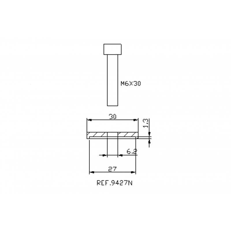 PUIG Adaptador espejo retrovisor HI-TECH IV 9427