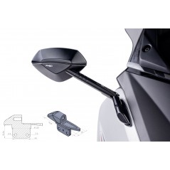 PUIG RIGHT SIDE FAIRING ADAPTER 9574