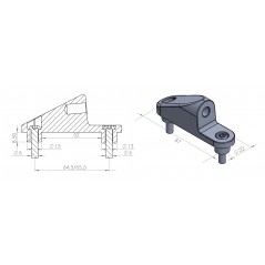 PUIG Adaptador para carenado 9575