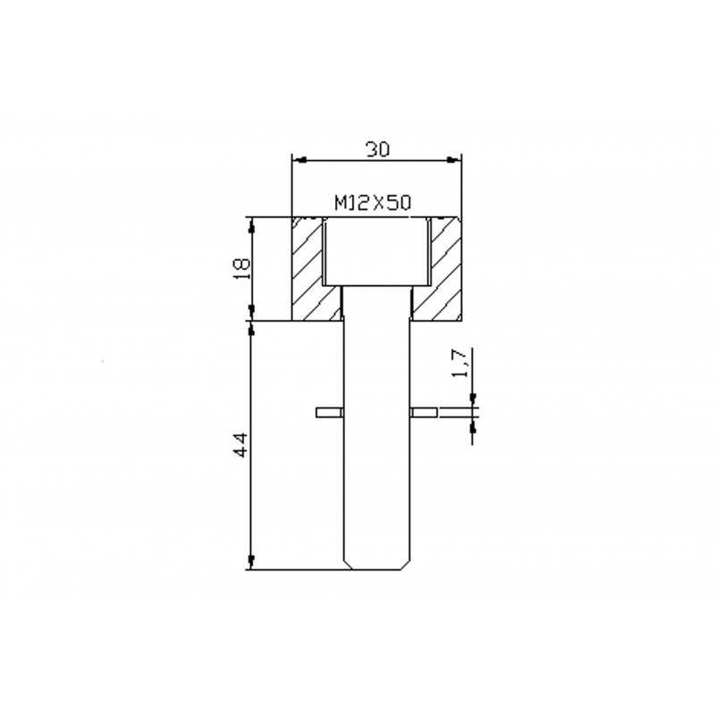 PUIG REARVIEW MIRROR ADAPTOR HI-TECH IV 9581