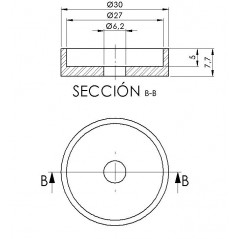 PUIG Adaptador espejo retrovisor HI-TECH IV 3159