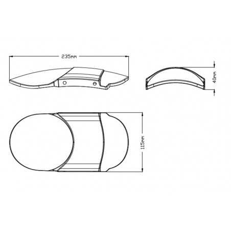 PUIG FRONT FENDER 3525