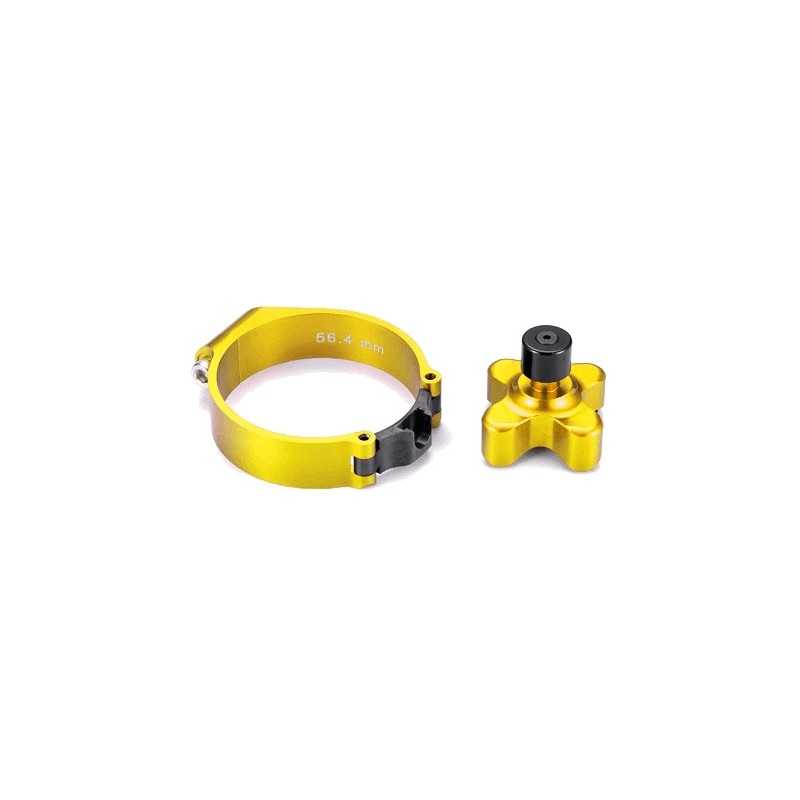 Yellow fork lock