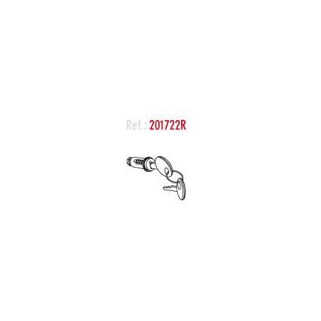 SHAD Set of cylinder locks Reworld keys for universal replacement - Brand SHAD SHAD 201722R