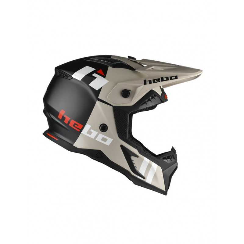 HEBO Full face motocross helmet HERITAGE MATT HC0532