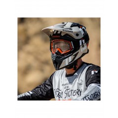 HEBO Full face motocross helmet HERITAGE MATT HC0532