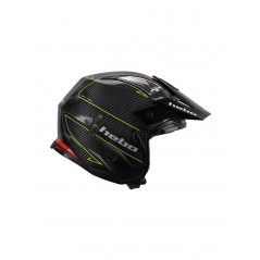 HEBO Casco jet abierto trial ZONE 4 CARBOTECH HC1062