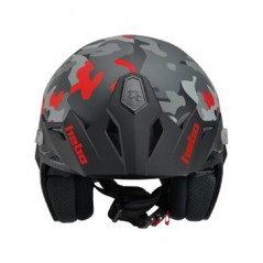 HEBO Casco jet abierto trial ZONE 5 AV CAMO BLUETOOTH HC1121BT