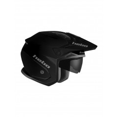 HEBO Casco jet abierto trial ZONE 5 AV MONOCOLOR HC1122