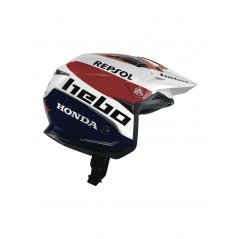 HEBO Casco jet abierto trial ZONE 5 AV MONTESA TEAM III HC1159