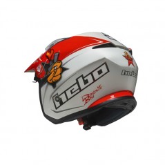 HEBO Casco jet abierto trial replica TONI BOU ZONE 5 AV BLUETOOTH HC1160BT