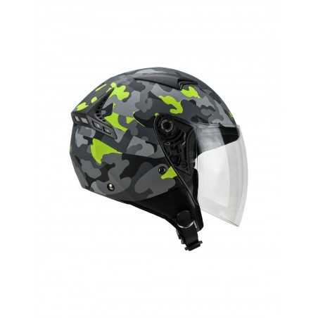HEBO Casco Jet Abierto con Pantalla CTR II KAMU - HC2115