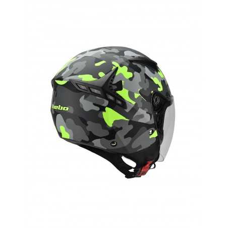 HEBO Casco Jet Abierto con Pantalla CTR II KAMU - HC2115