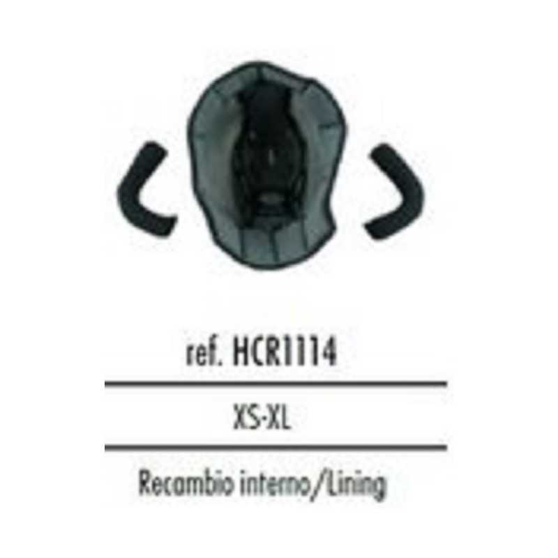 HEBO Replacement padded inner helmet pads HCR1114