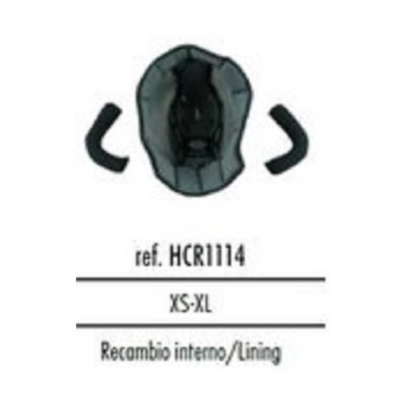 HEBO Replacement padded inner helmet pads HCR1114