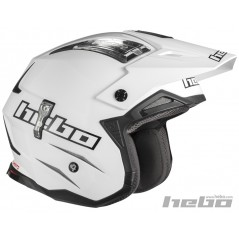 HEBO Casco fibra TRIAL ZONE 04 MONOCOLOR HC1020