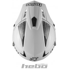 HEBO Casco fibra TRIAL ZONE 04 MONOCOLOR HC1020
