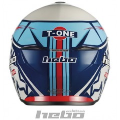 HEBO Casco trial ZONE 5 T ONE - Ligero, cómodo y seguro HC1114