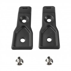 HEBO REPLACEMENT HELMET VISOR SCREWS COVERS + GLASSES CLIPS COVERS ZONE 4 HCR1031