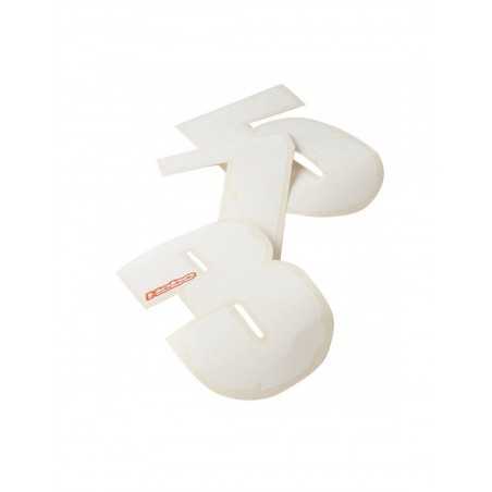 HEBO Juego numeros adhesivos dorsal 10u. 140mm x 84mm Nº2 HI9012