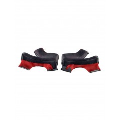 HEBO Recambio interior casco moto carrilleras FIBRA/CARBON HCR0141