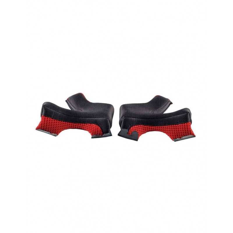 HEBO Recambio interior casco moto carrilleras FIBRA/CARBON HCR0141