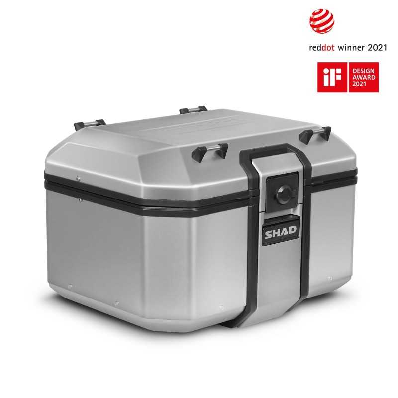 SHAD TR48 TERRA Aluminum Motorcycle Rear Trunk D0TR48100