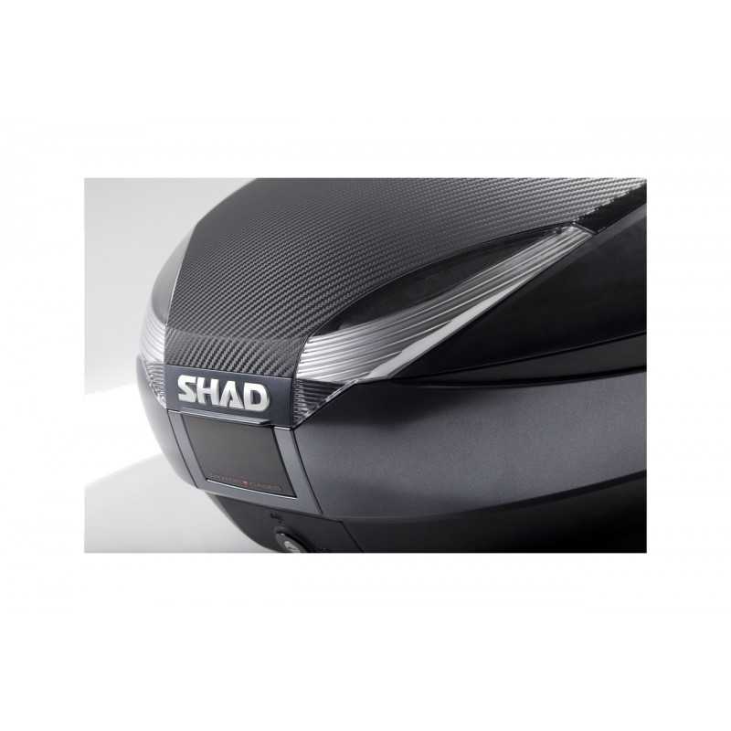 SHAD Baul trasero o maleta para scooter moto SH48 DARK GREY PREMIUM D0B48300