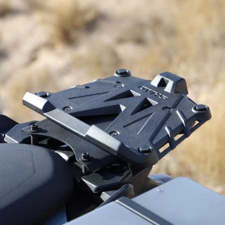 SHAD Black aluminum grill plate with screws D1BTRPA2