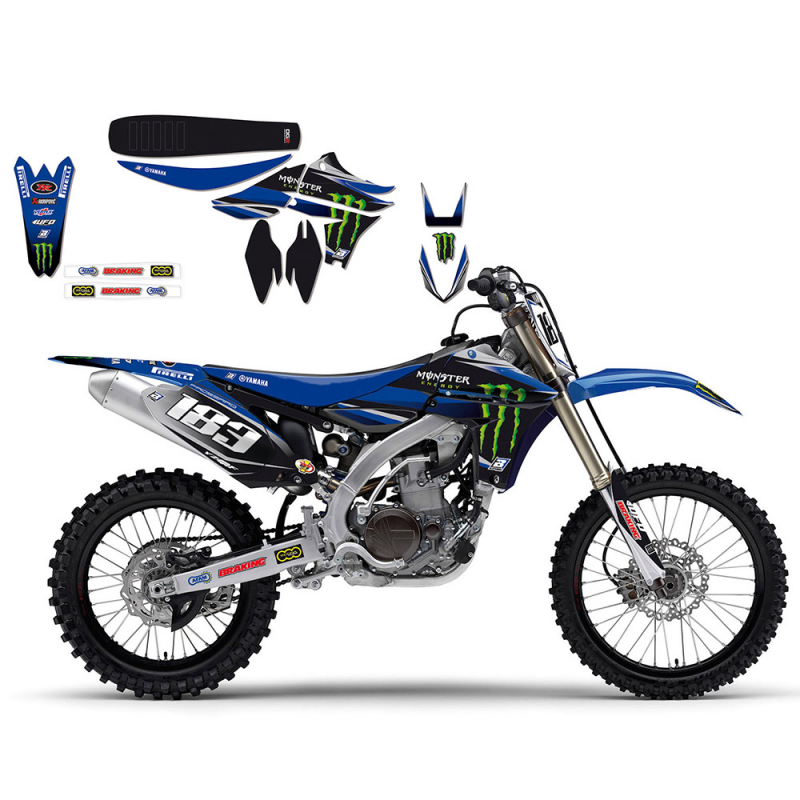 BLACKBIRD RACING Kit adhesivos pegatinas Monster Energy 2013 2239R3 38845
