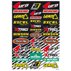 BLACKBIRD RACING Kit adhesivos pegatinas sponsors Marca B 5076B 39088