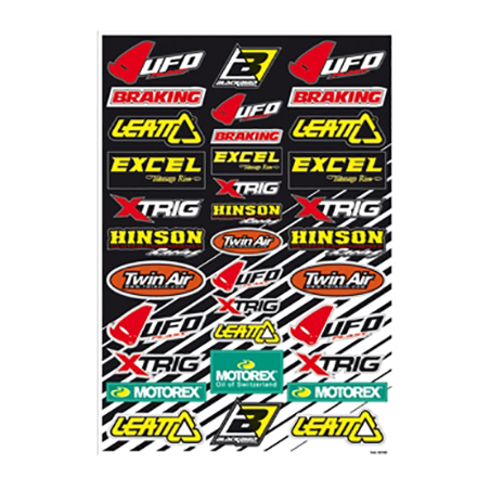 BLACKBIRD RACING Kit adhesivos pegatinas sponsors Marca B 5076B 39088