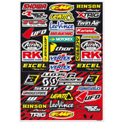 BLACKBIRD RACING Kit adhesivos pegatinas sponsors mini 5076C 39089