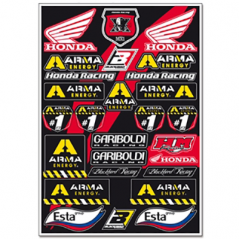 BLACKBIRD RACING Kit adhesivos pegatinas Honda Gariboldi 5076G 39090