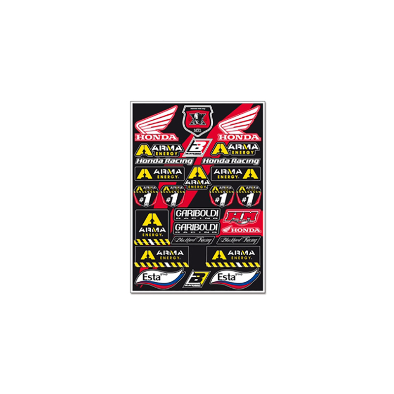 BLACKBIRD RACING KIT ADHESIVE STICKERS Honda Gariboldi 5076G Honda Gariboldi 5076G 39090