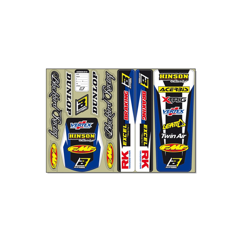 BLACKBIRD RACING Kit adhesivos pegatinas Standard Yamaha 5215 39102