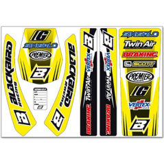 BLACKBIRD RACING Kit adhesivos pegatinas Standard Suzuki 5306 39111