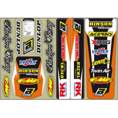 BLACKBIRD RACING Kit adhesivos pegatinas Standard KTM 5504 39125