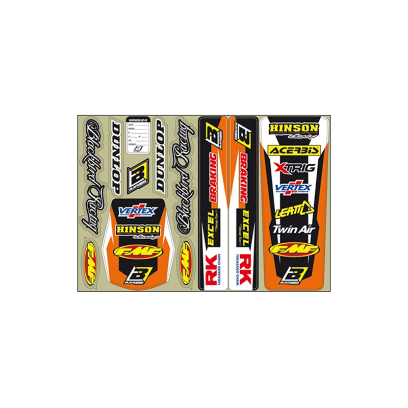 BLACKBIRD RACING Kit adhesivos pegatinas Standard KTM 5504 39125