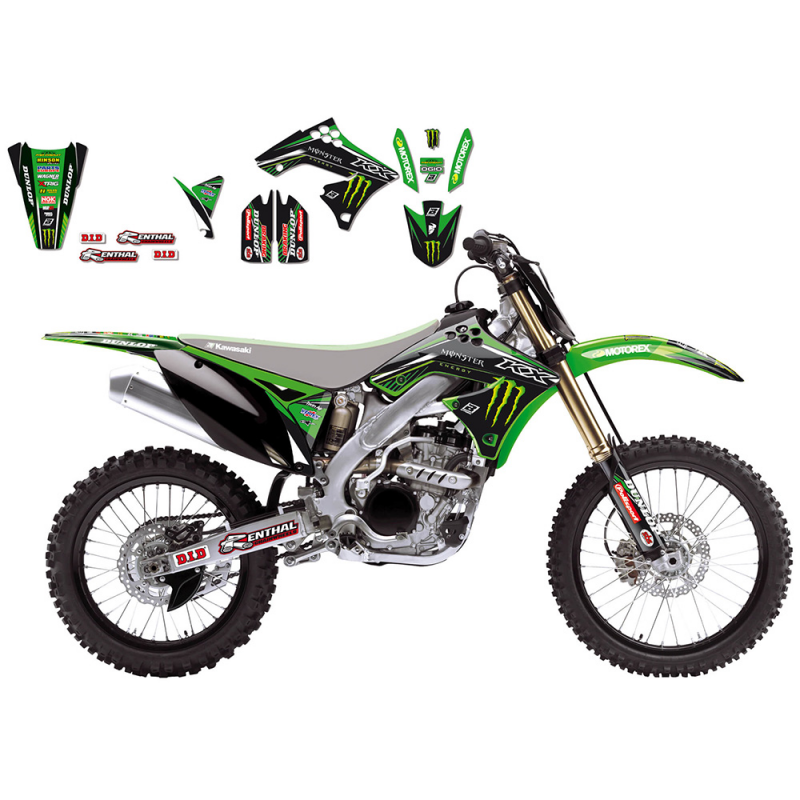BLACKBIRD RACING Kit de adhesivos réplica Monster 2015 2418R6 47916