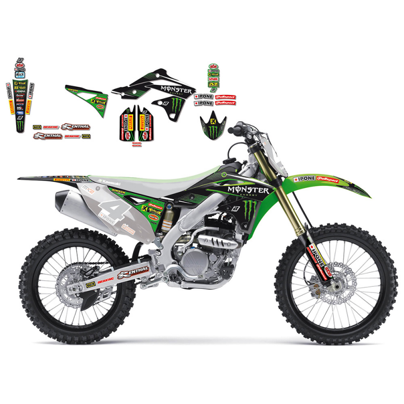 BLACKBIRD RACING Kit de adhesivos réplica Monster MX2 2015 2421R7 47920