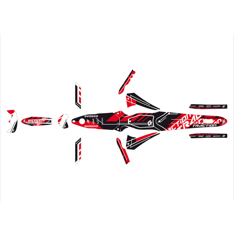 BLACKBIRD RACING Kit de adhesivos 2T13E 83378