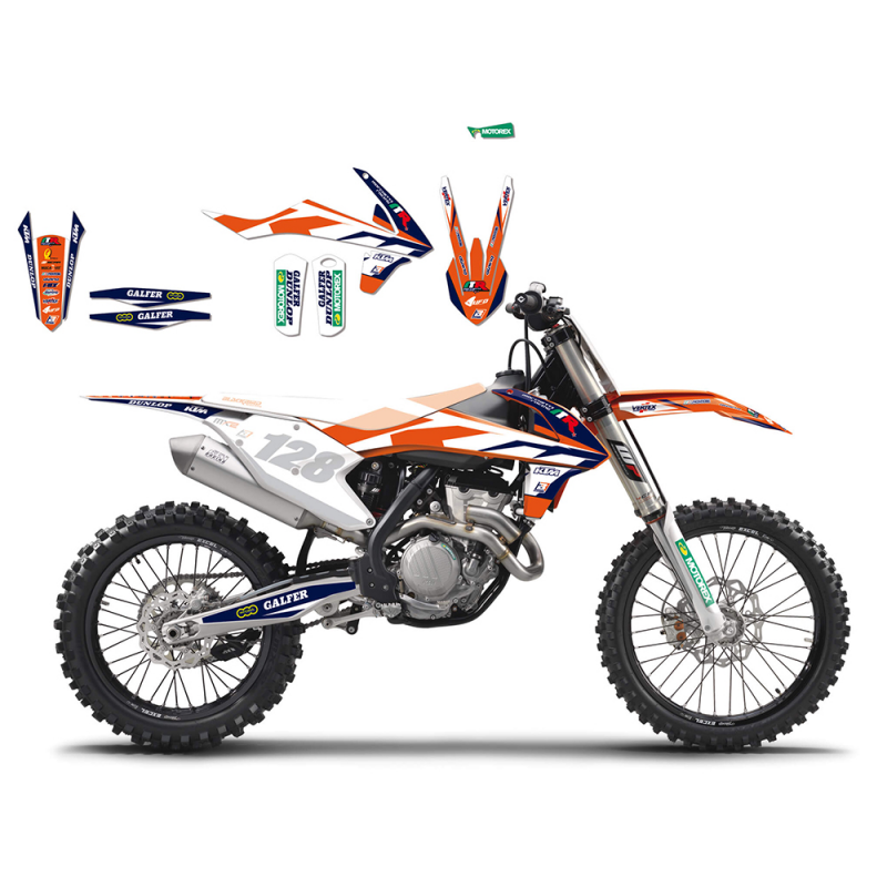 BLACKBIRD RACING Kit adhesivos pegatinas Replica Marchetti Ktm 2541R8 83301