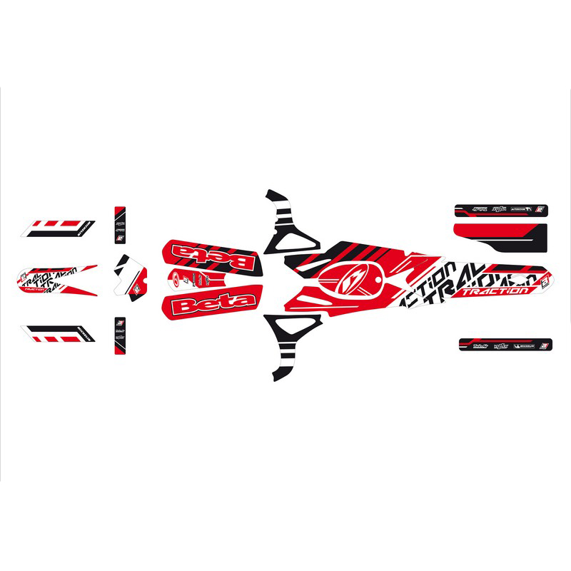 BLACKBIRD RACING Kit adhesivos 2T00E 93175