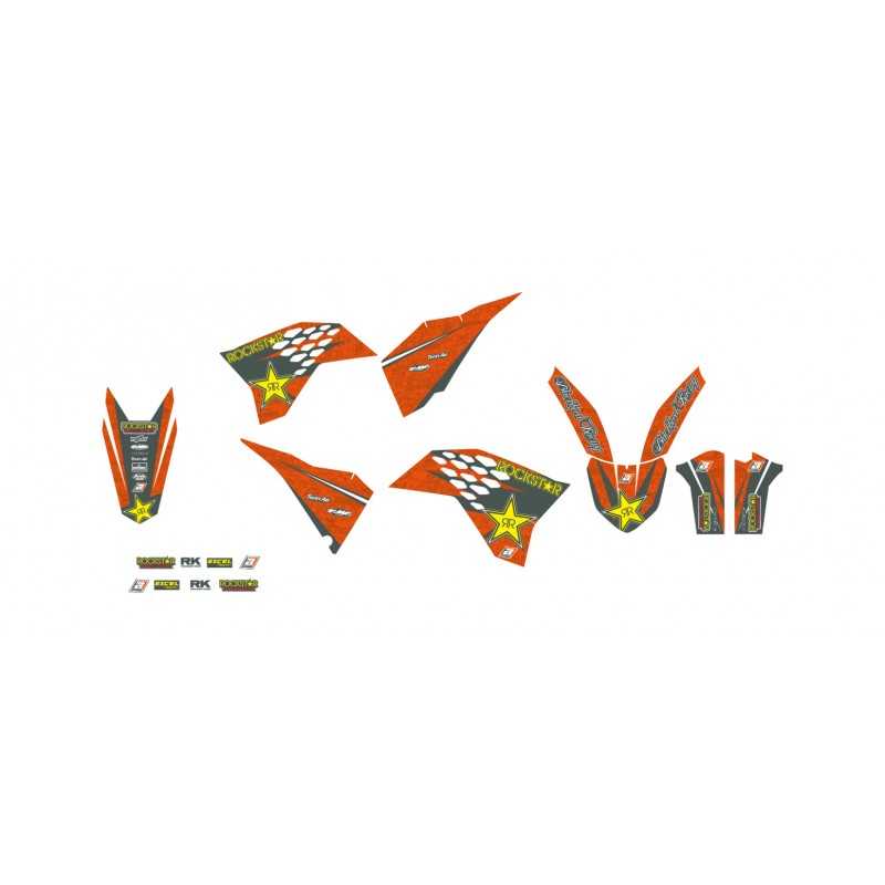 BLACKBIRD RACING KIT ADHESIVE STICKERS Rockstar Energy KTM 2527L Rockstar Energy KTM 2527L 89850