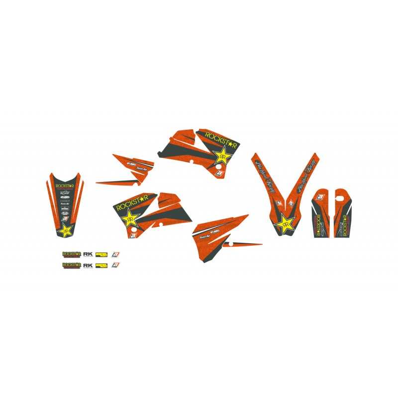 BLACKBIRD RACING Kit adhesivos pegatinas Rockstar Energy KTM 2526L 89849
