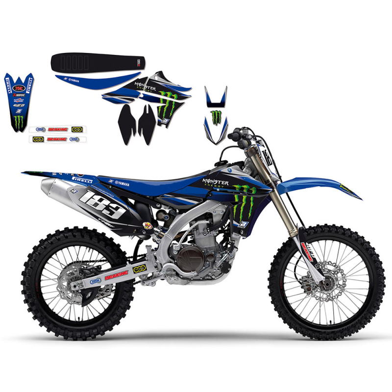 BLACKBIRD RACING Kit adhesivos pegatinas Monster Energy 2013 2228R3 38836