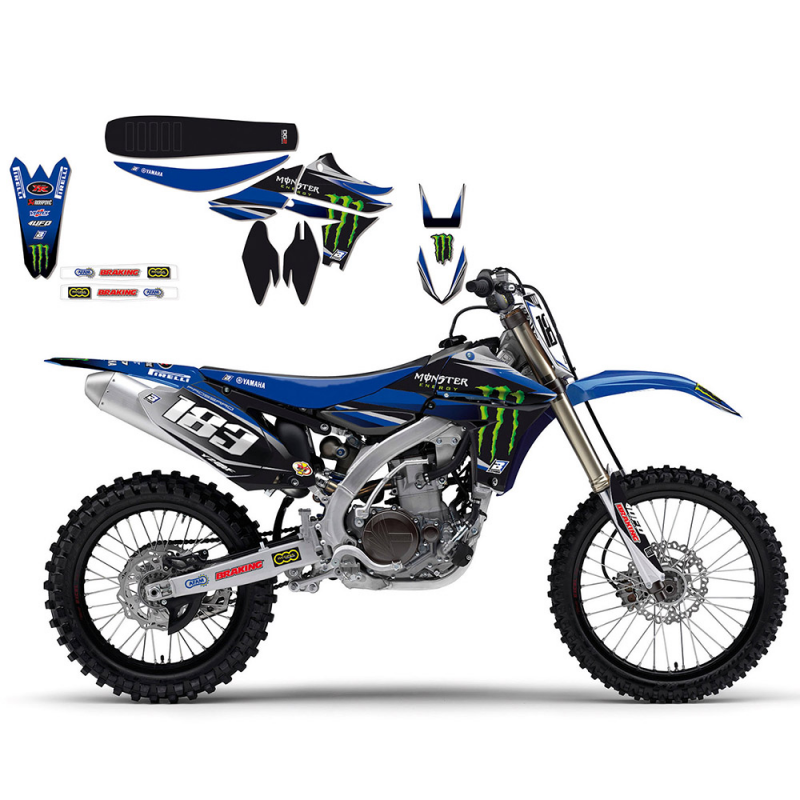 BLACKBIRD RACING Kit adhesivos pegatinas Monster Energy 2013 2231R3 38839