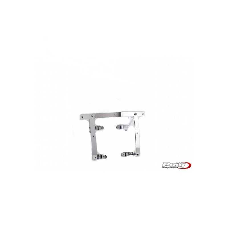 PUIG Kit montaje pantallas modelo AMERICA acero inoxidable 5554