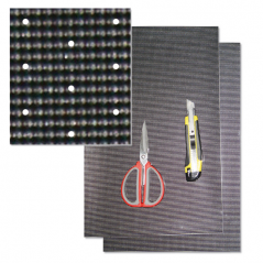 BLACKBIRD RACING Adhesivo con superficie transpirable 5004 Crystal Look Carbon 38951